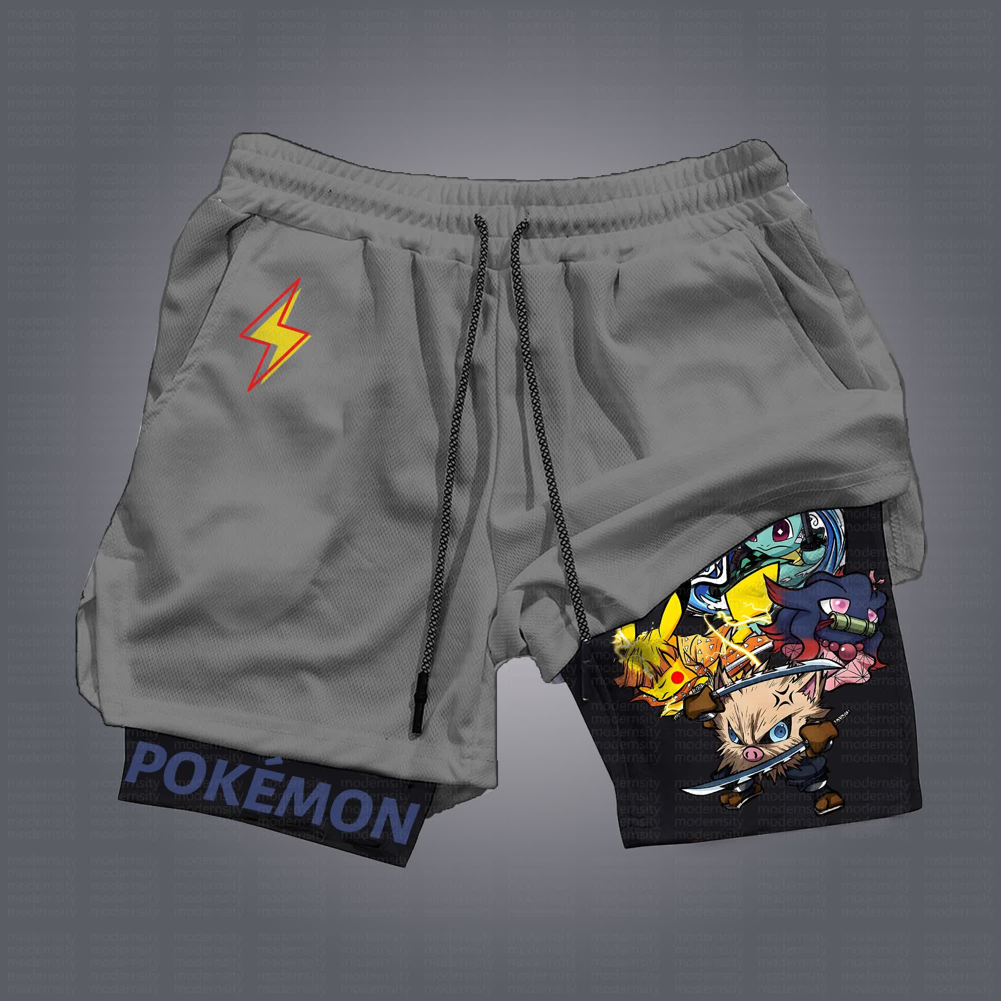Unisex  “Comicssoul” Casual Anime Streetwear Shorts