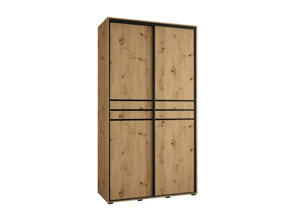 Armario con puertas batientes 235.2x140x45 cm – 2 puertas – Diseño optimizado