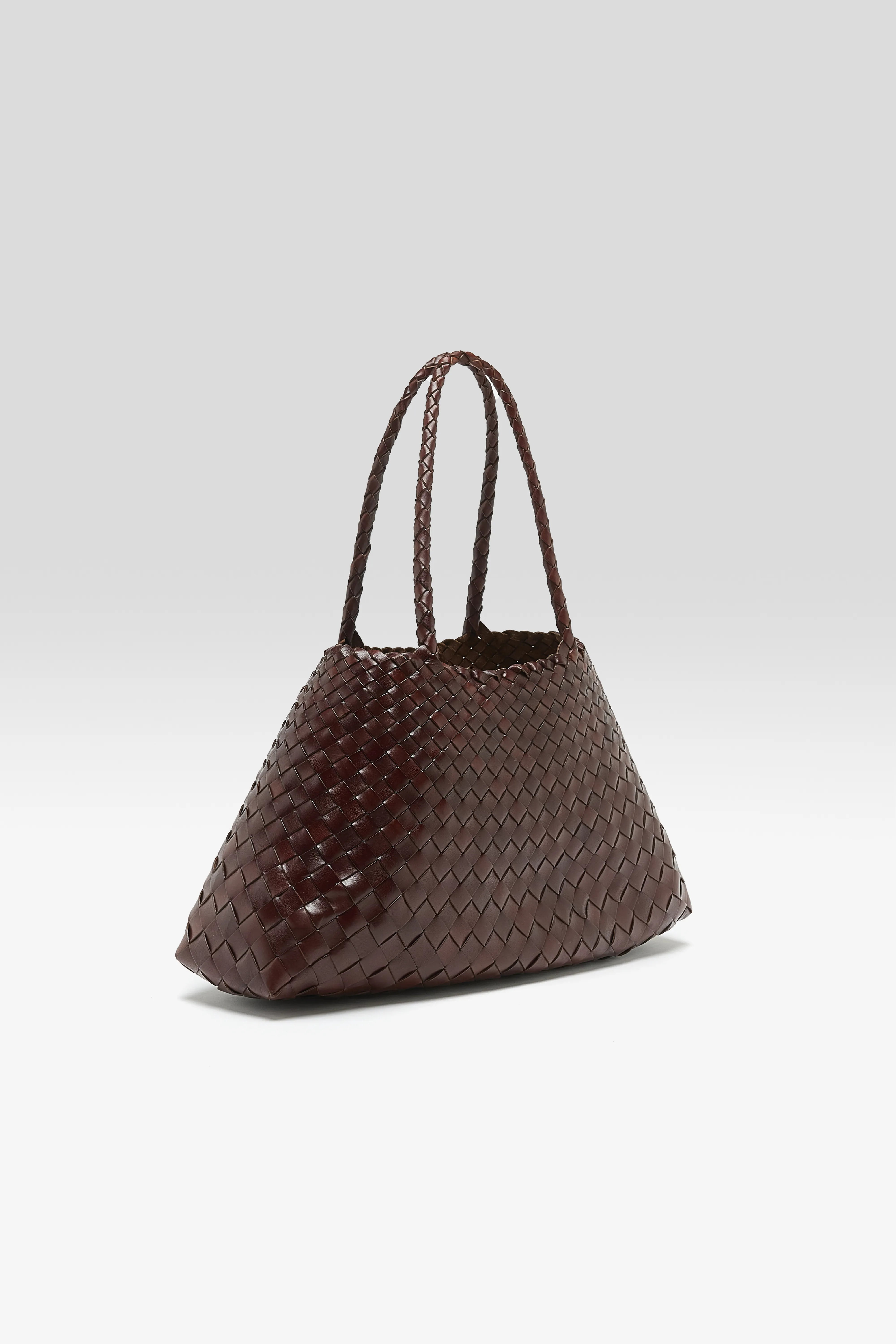 Bellerose Santa Croce Big Woven Leather Bag  (261 / W / GREEN)