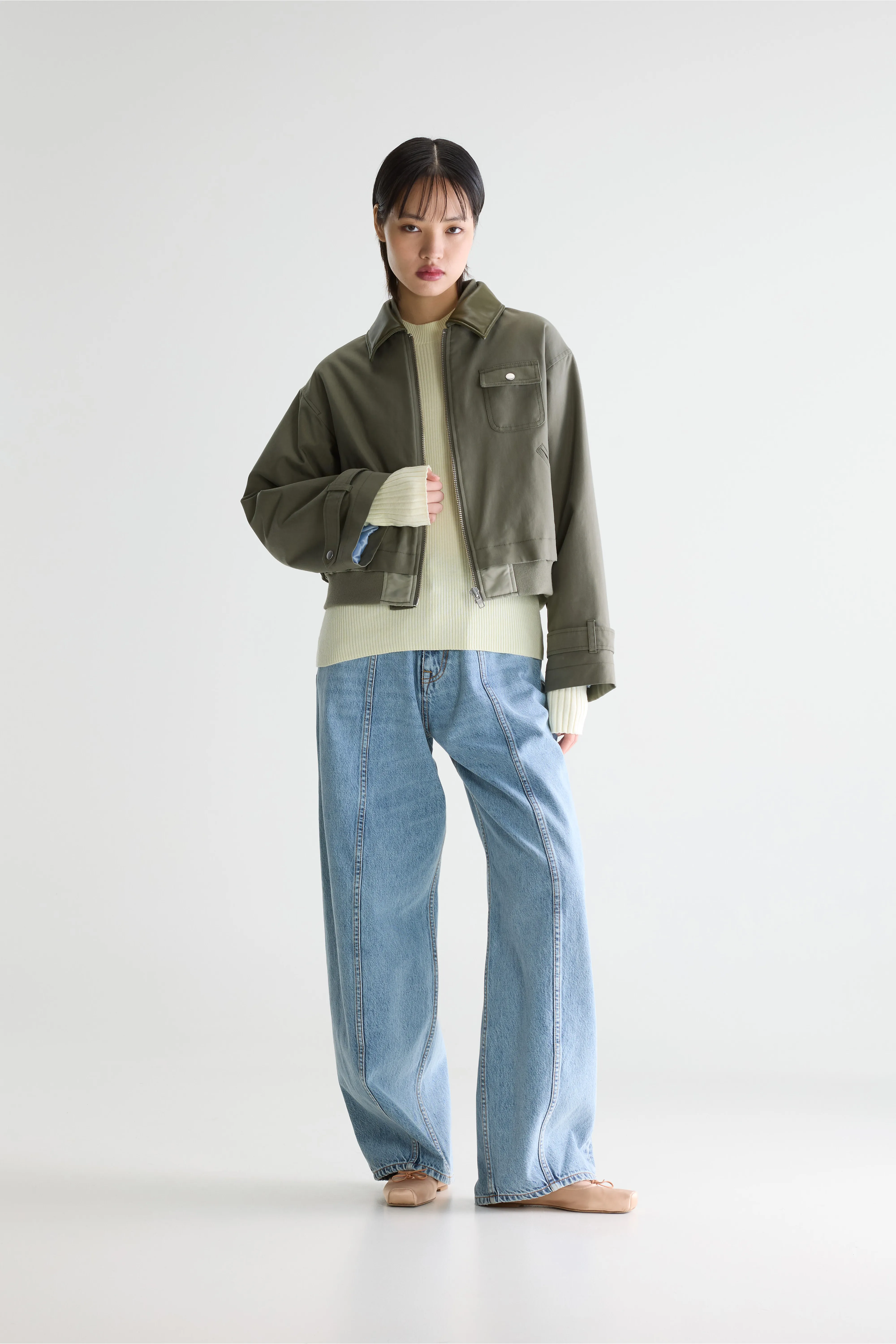 Bellerose Jenner relaxed jacket (261 / W / SAGE)