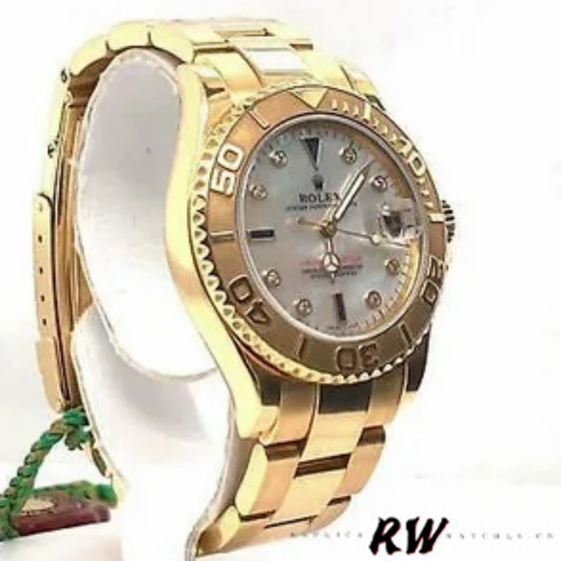 Rolex Yacht-Master 168628 MOP Dial 35mm Unisex Replica Watch