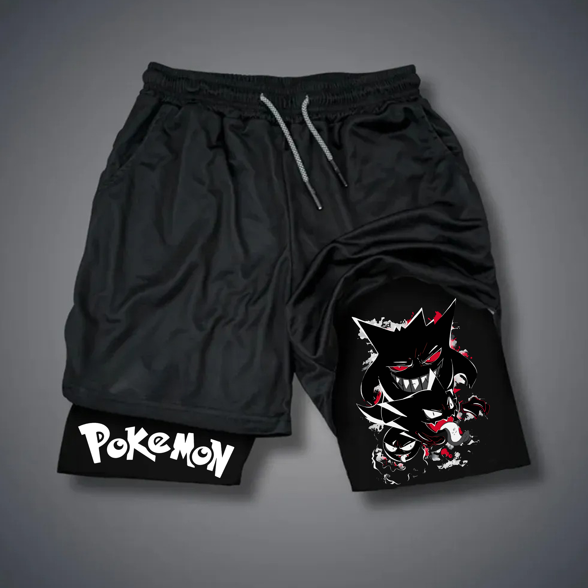 Unisex  “Comicssoul” Casual Anime Streetwear Shorts
