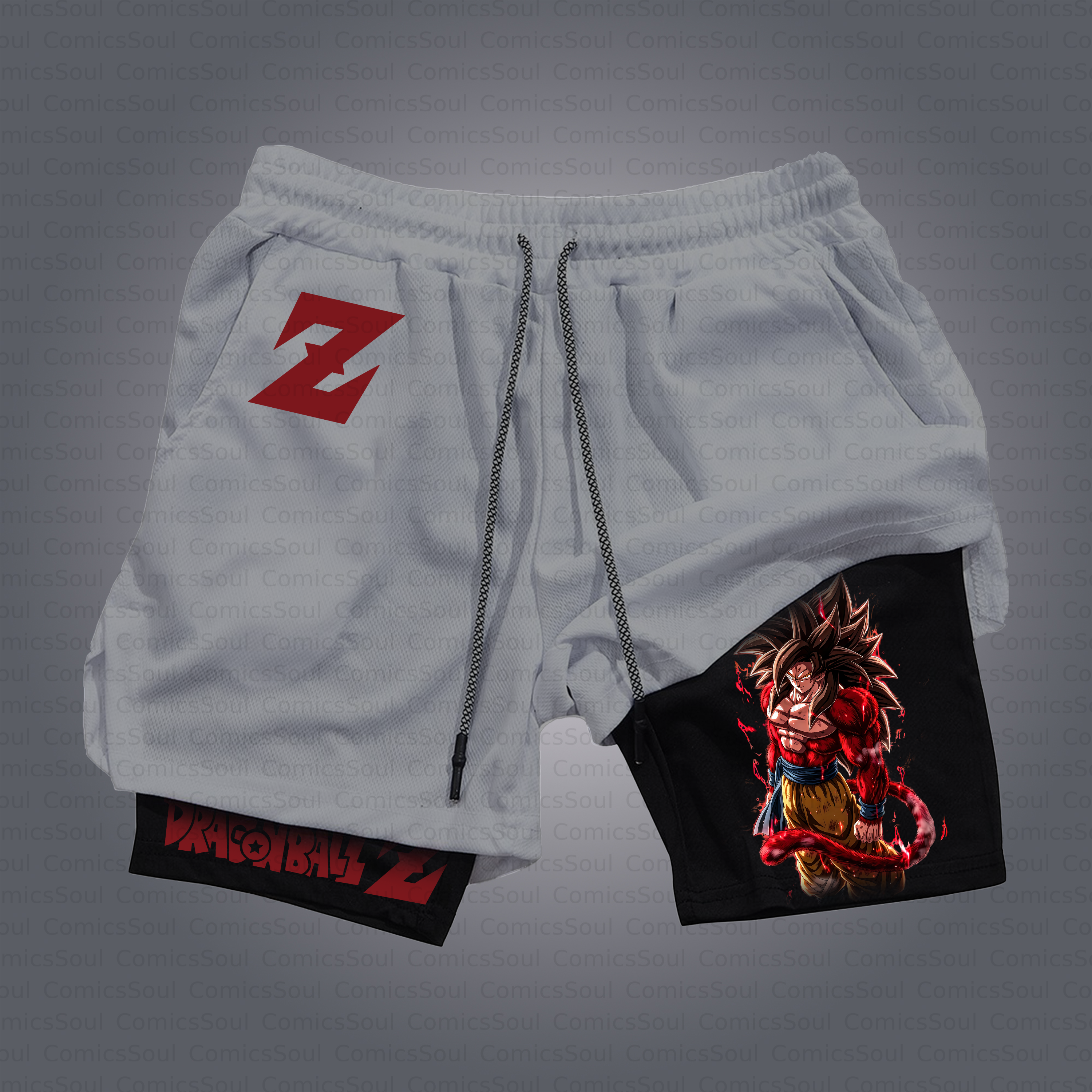 Unisex Casual Anime Style Shorts