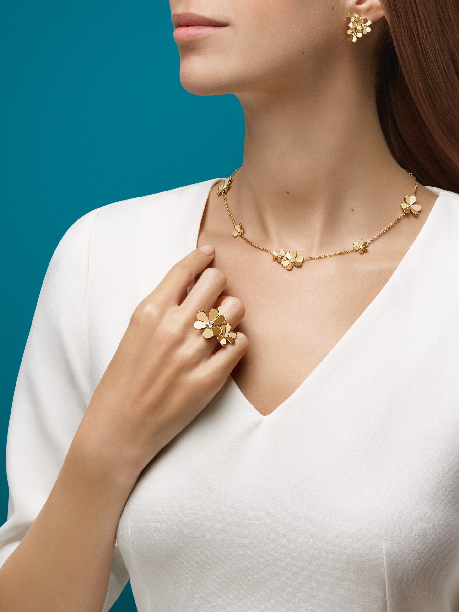 Replicate Frivole necklace, 9 flowers(1:1 replica) - Original Replica Club