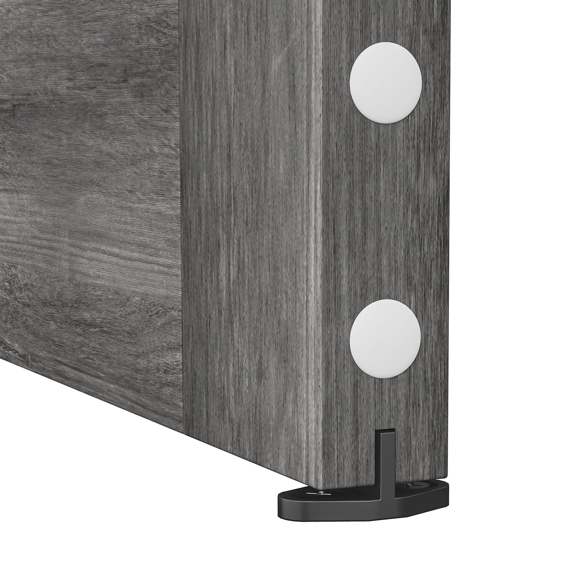 Uforic Sliding Barn Door With Hardware Kit, 48 x 84 in, Gray - Image 11 Uforic Sliding Barn Door With Hardware Kit, 48 x 84 in, Gray - Image 11