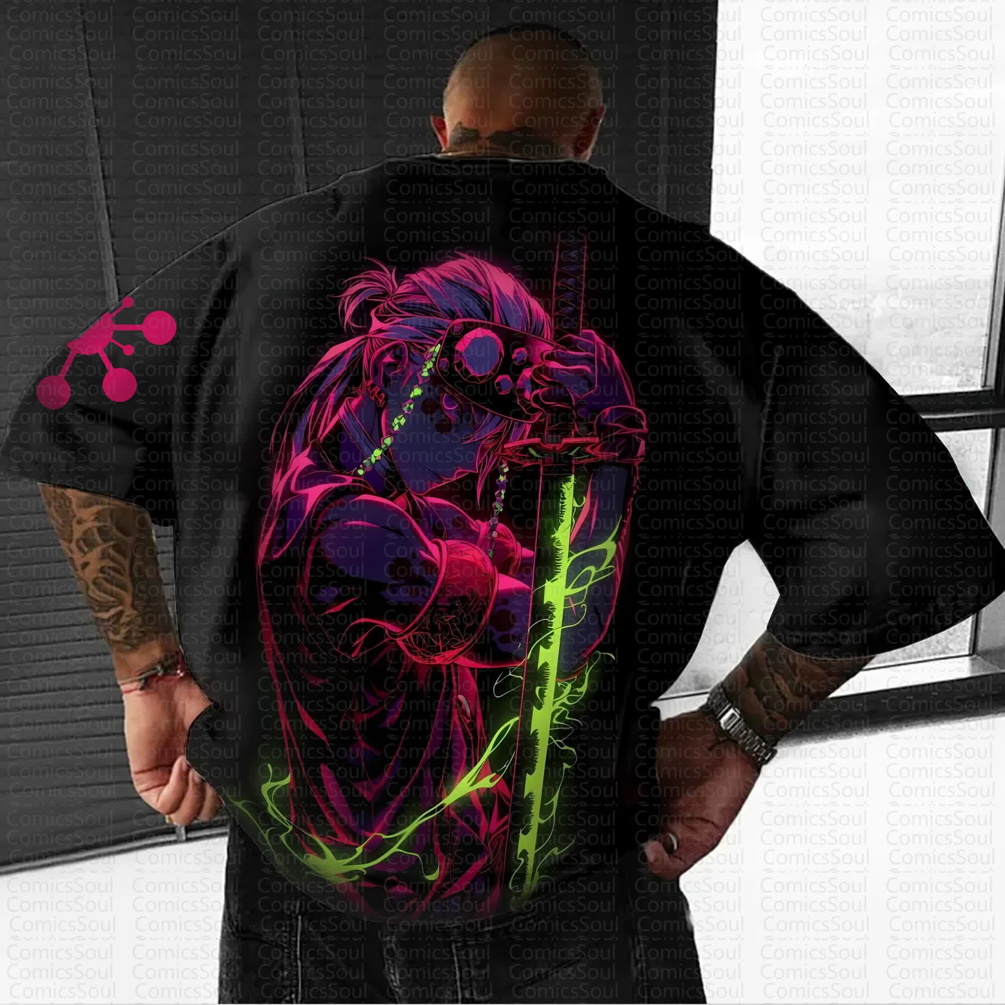 Unisex Anime Inspired Vintage T-Shirt | Comicssoul