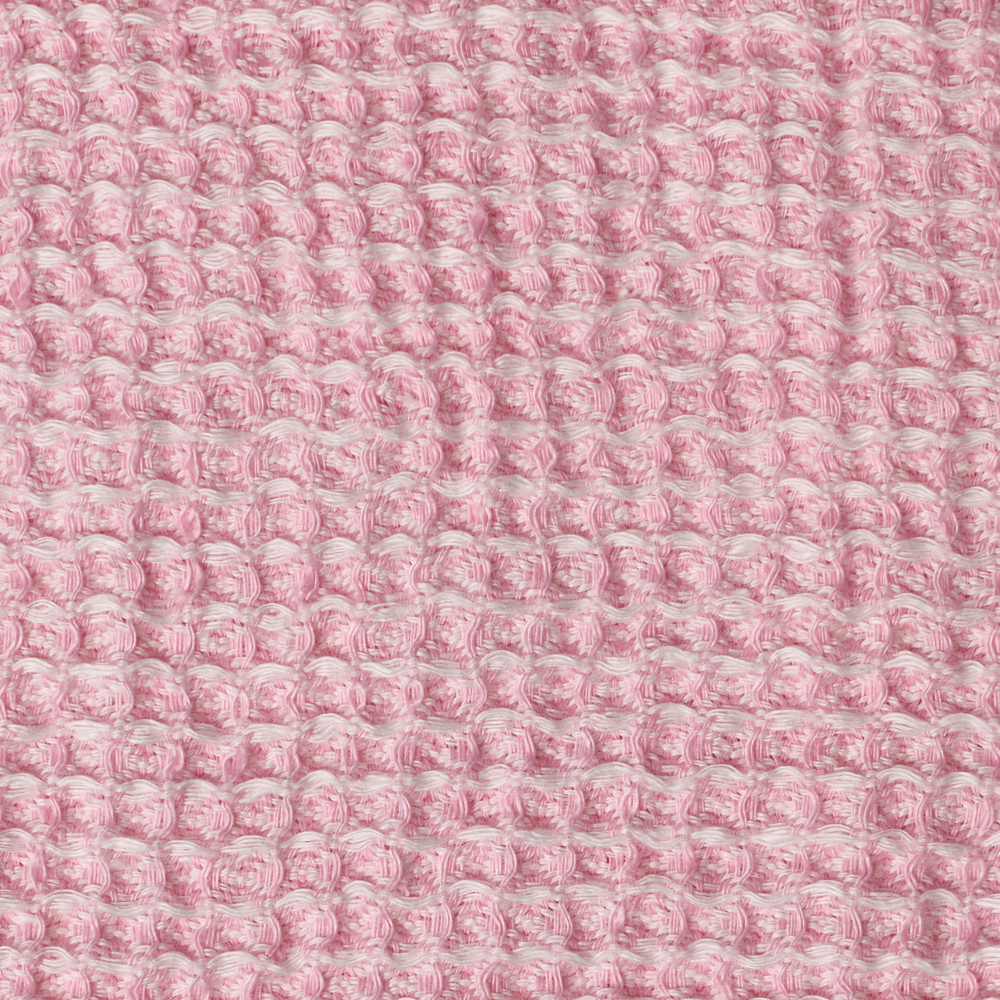 Serviette de bain en lin - Waffle - Rose Granité