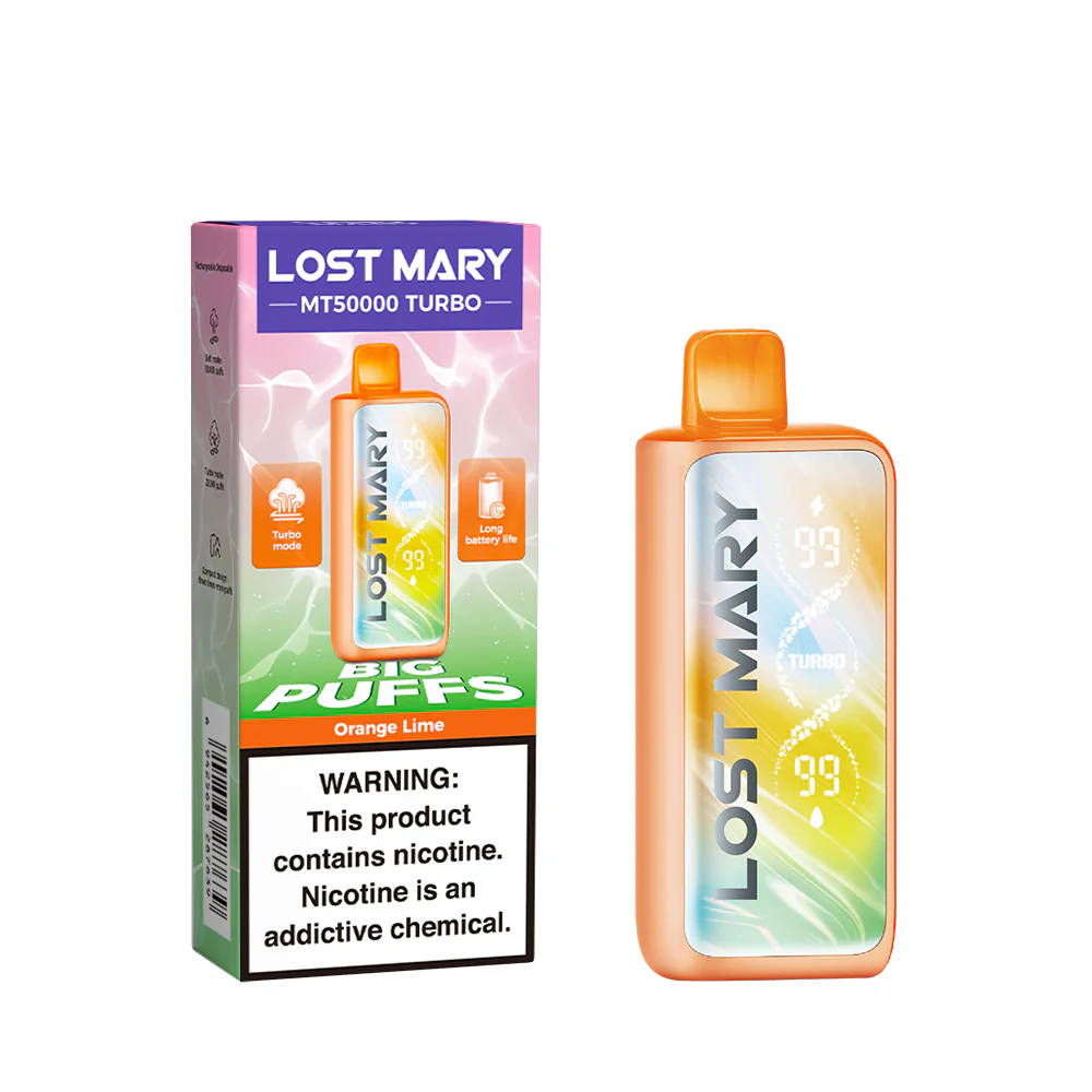 LOST MARY MT50K Turbo ladattava kertakäyttöinen sähkötupakka (kaikki maut)