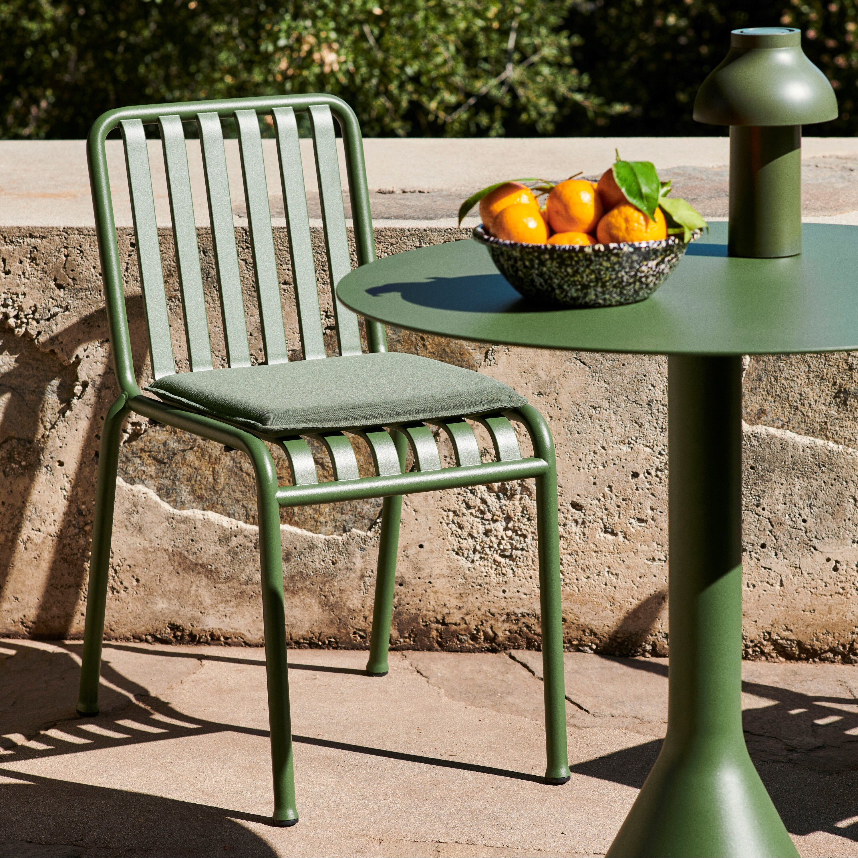 HAY Palissade Stoel - Olijfgroen