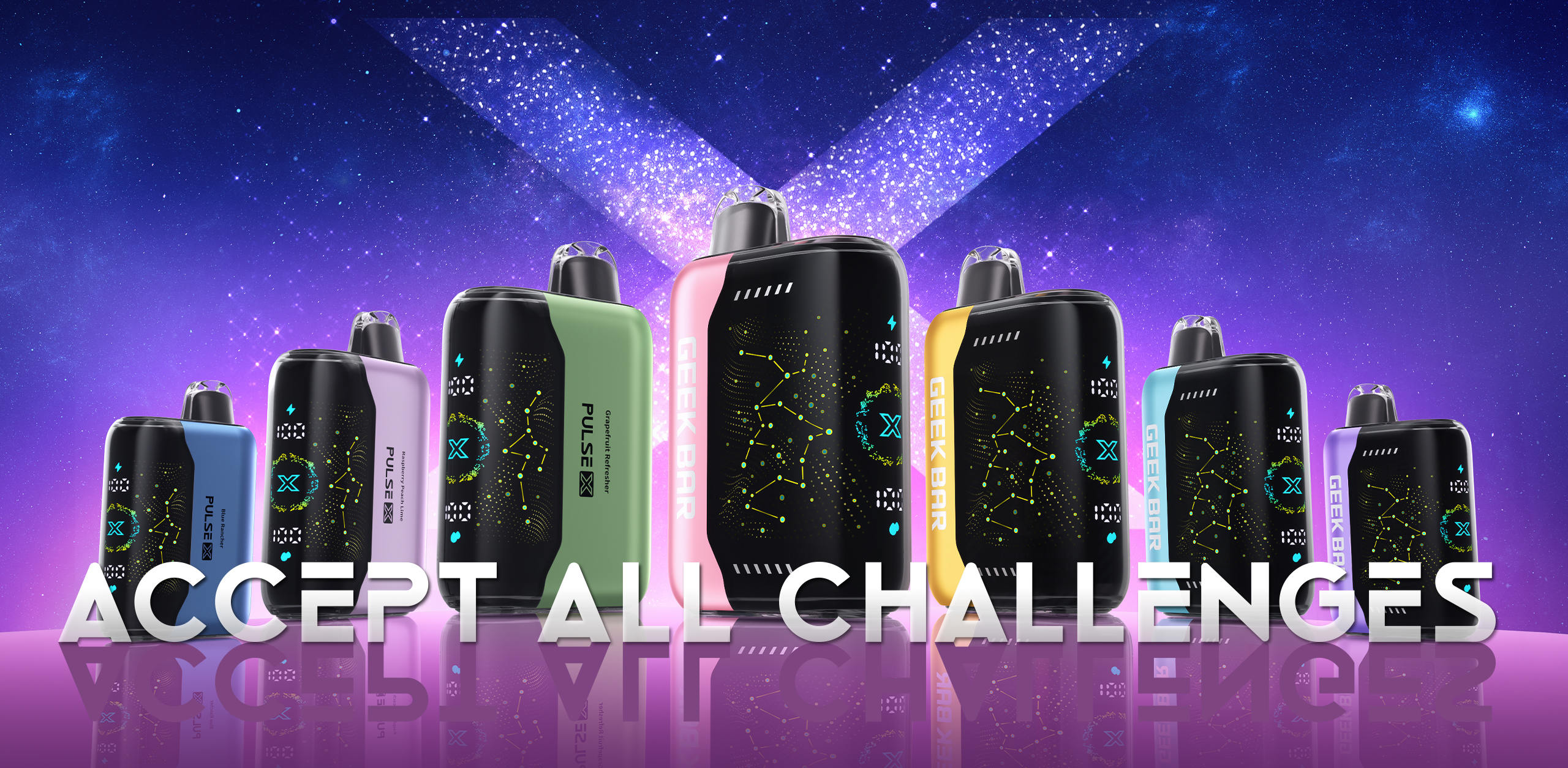 Geek Bar Pulse X 25K-A2 flavor options