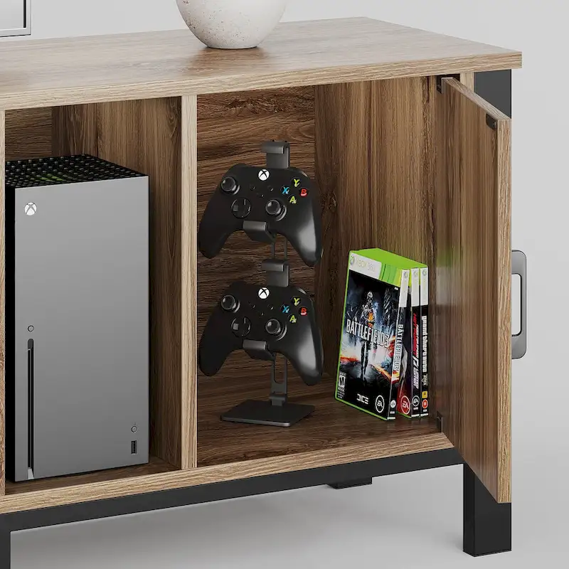 Contemporary 80-Inch TV Stand for 75/80/85 Inch TVs with 2 Drawers