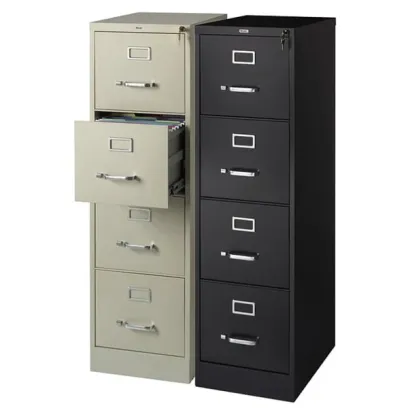 Hirsh Commercial 22D 4-drawer Letter Vertical File Cabinet