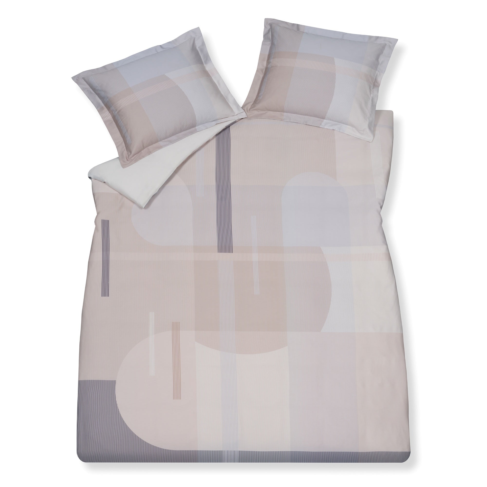 Lush Lagoon Dekbedovertrek Linen   200 x 200 220 cm   Beige