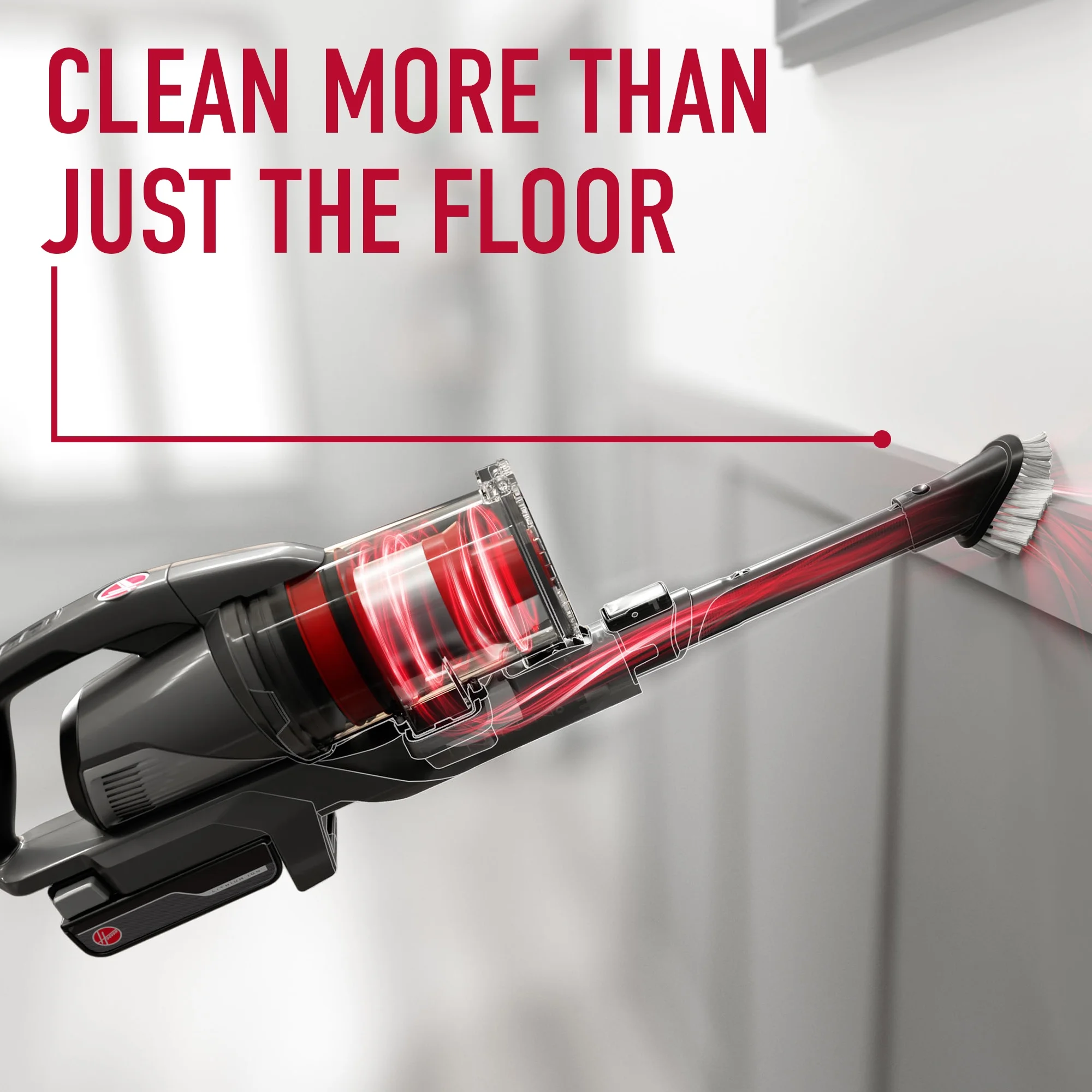 Hoover ONEPWR Emerge Essentials, Cordless Stick Vacuum Cleaner, Carpet, Hard Floor, Upholstery, Pet Hair, Removable Hand Vacuum, 45 Min. Run Time, for Home Use, BH53610V - Image 3