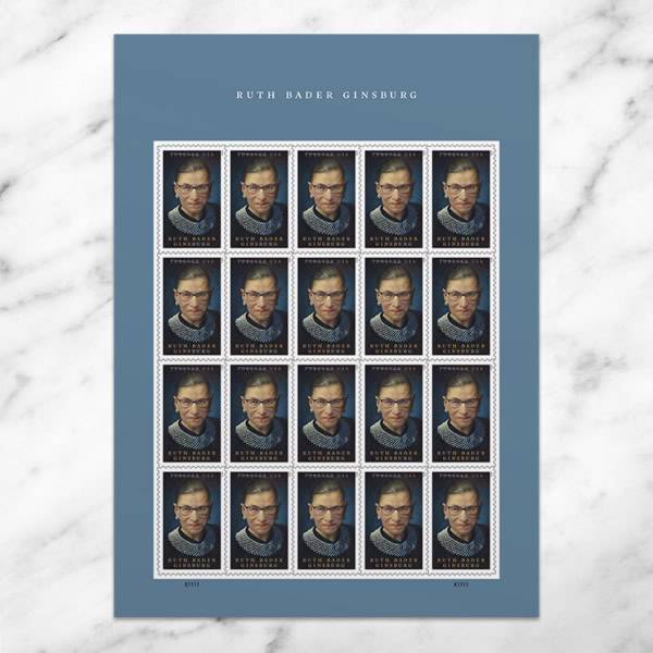 R u t h Bader Ginsburg Forever Stamps