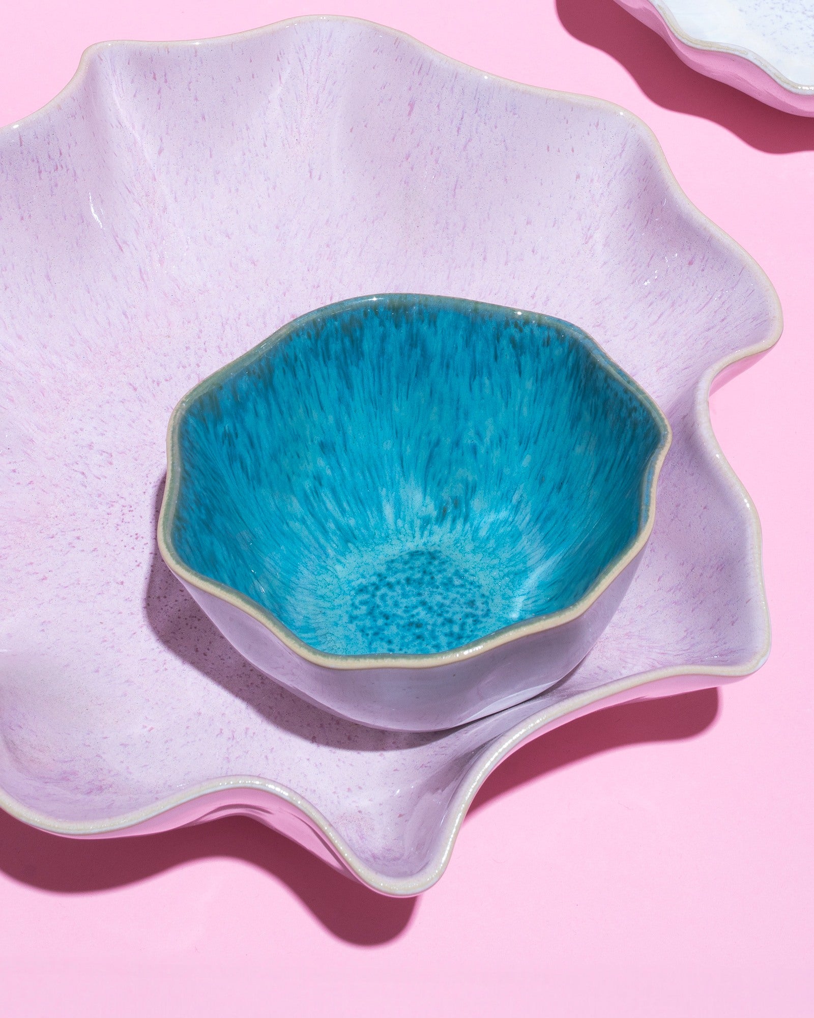 Areia Servierschale groß shell rosé