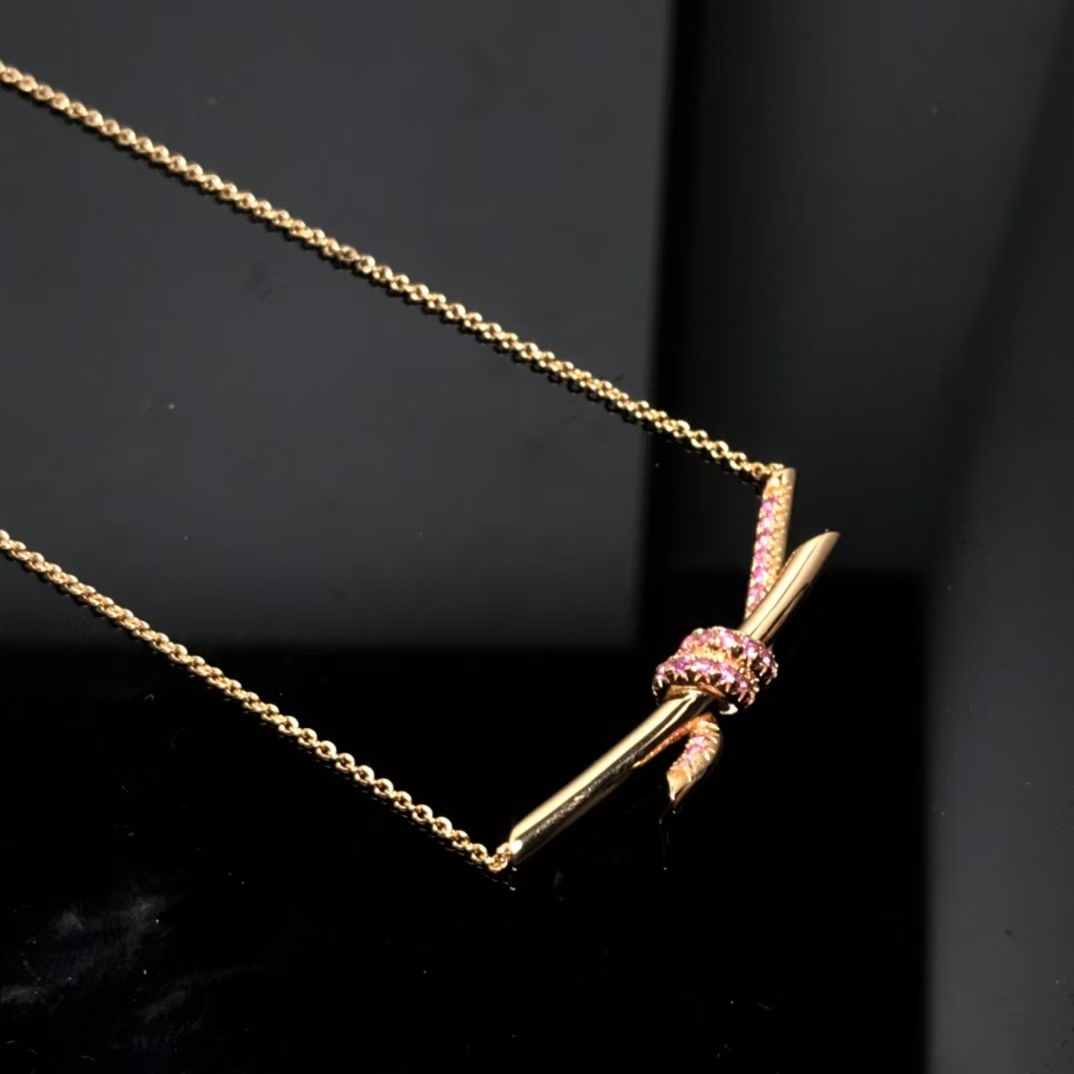 Tiffany Knot Pendant Necklace - Original Replica Club