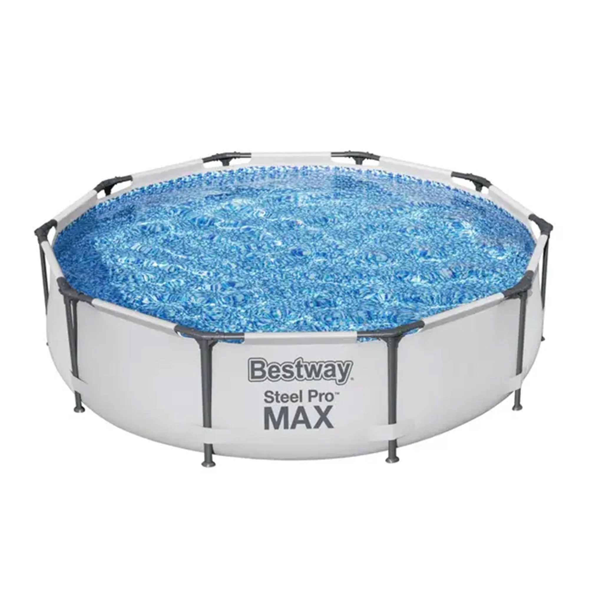Bestway Steel Pro MAX 10'x30" Above Ground Outdoor Swimming Pool with Pump Metal frame pools Round - Image 7