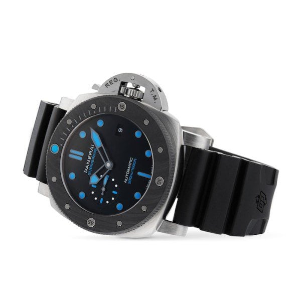 Replica Panerai Submersible Automatic Black Rubber Strap PAM00799