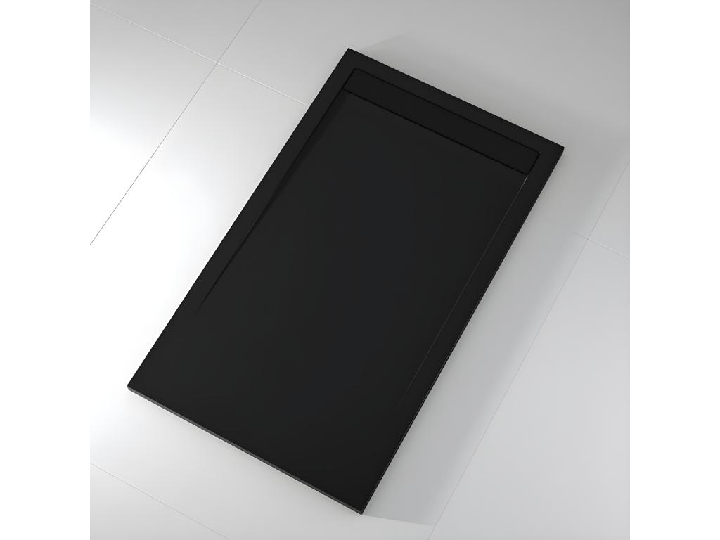 Plato de ducha pizarra CLEVER NEGRO 70x210 cm