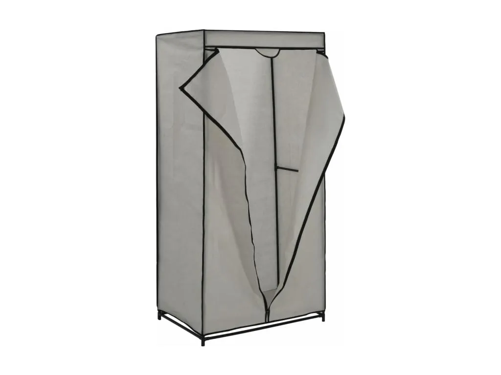 Armario Gris 75x50x160 cm