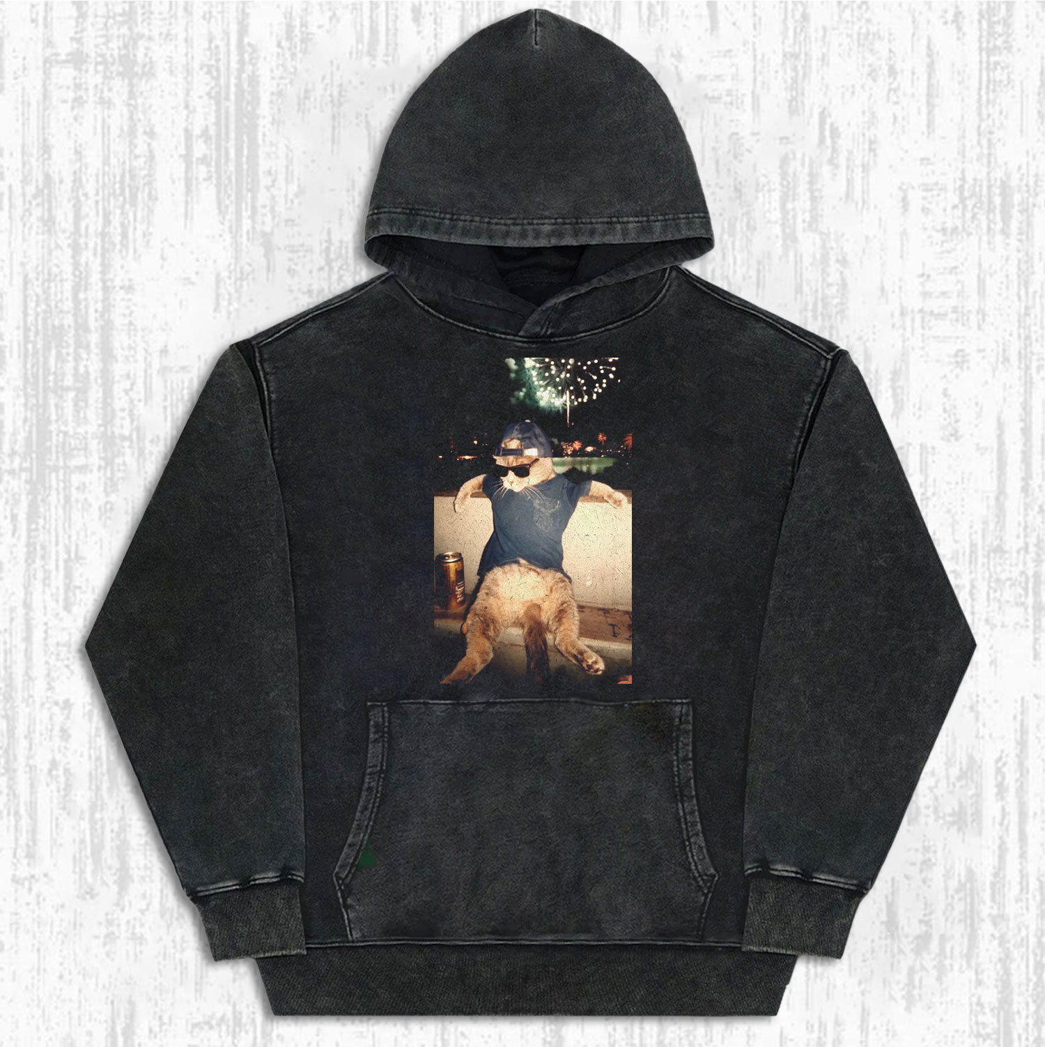 THE DRUNK COOL CAT T-SHIRT