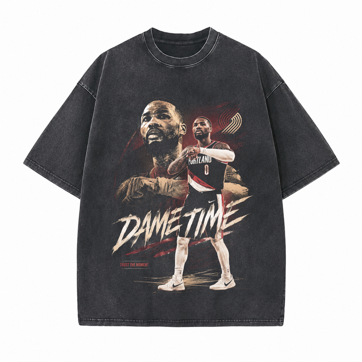 Cold Blooded Killer Basketball Player Printed Unisex Washed T-Shirt
