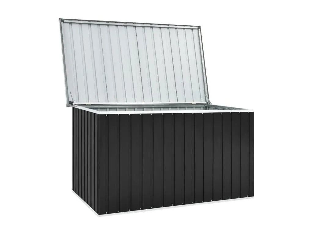 Caja de almacenaje para jardín gris antracita 171x99x93 cm xby1593557