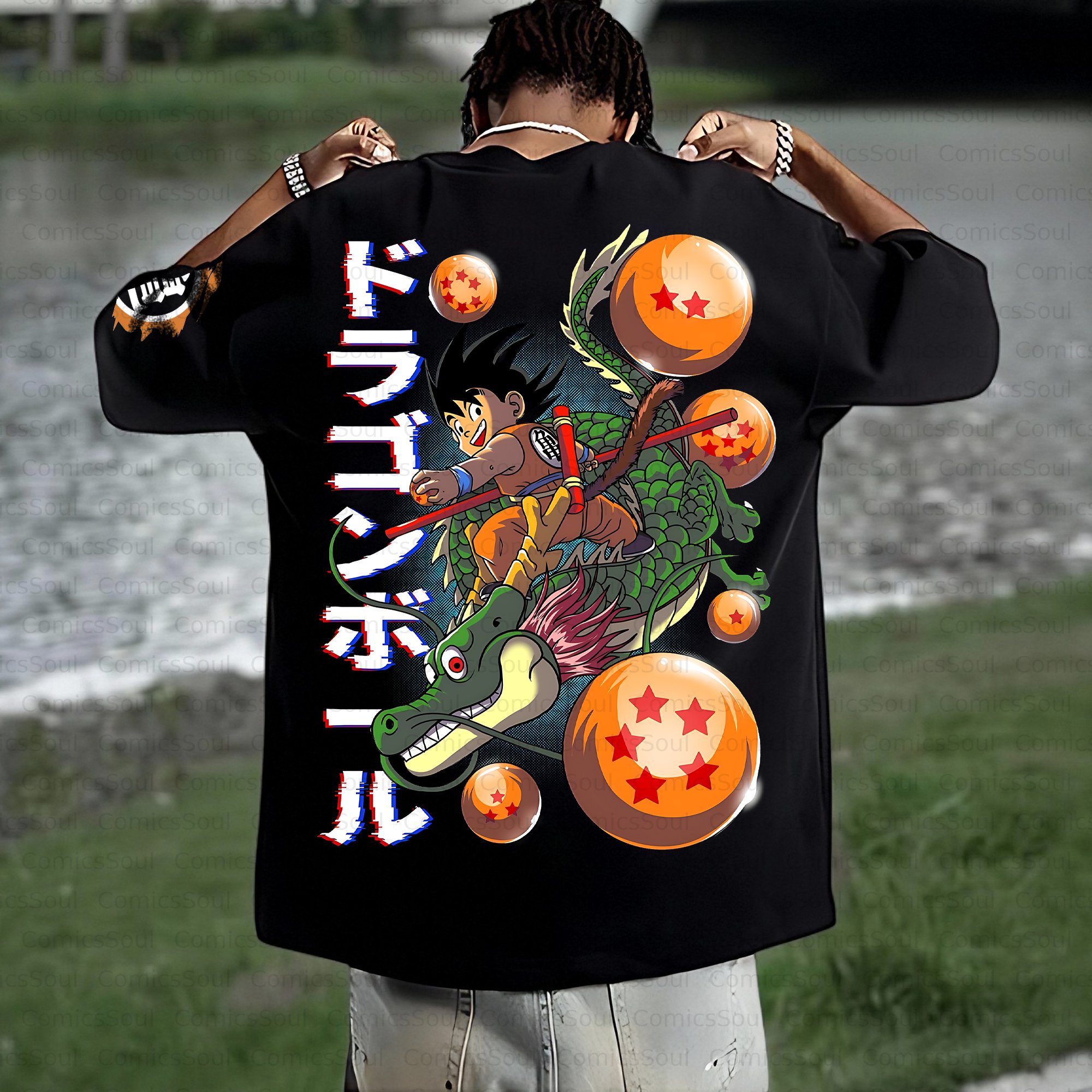 Unisex Anime Inspired Vintage T-Shirt