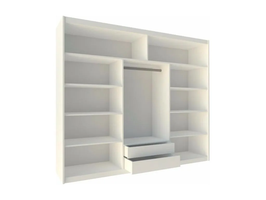 Armario Alkifurniturees 119 Blanco 215x250x61cm Puertas de armario - Correderas 41931RGQJ