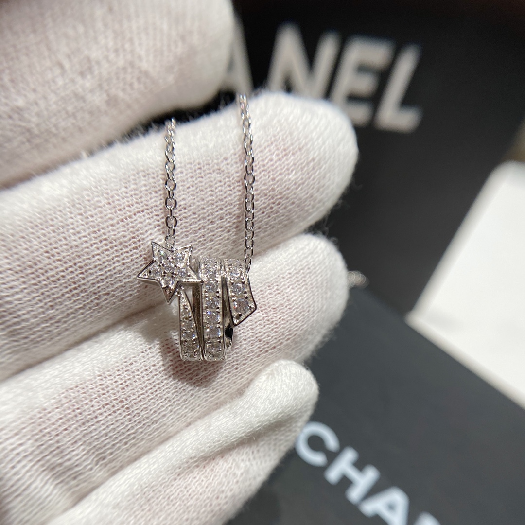 Chanel Etoile Filante Comete Necklace - Original Replica Club