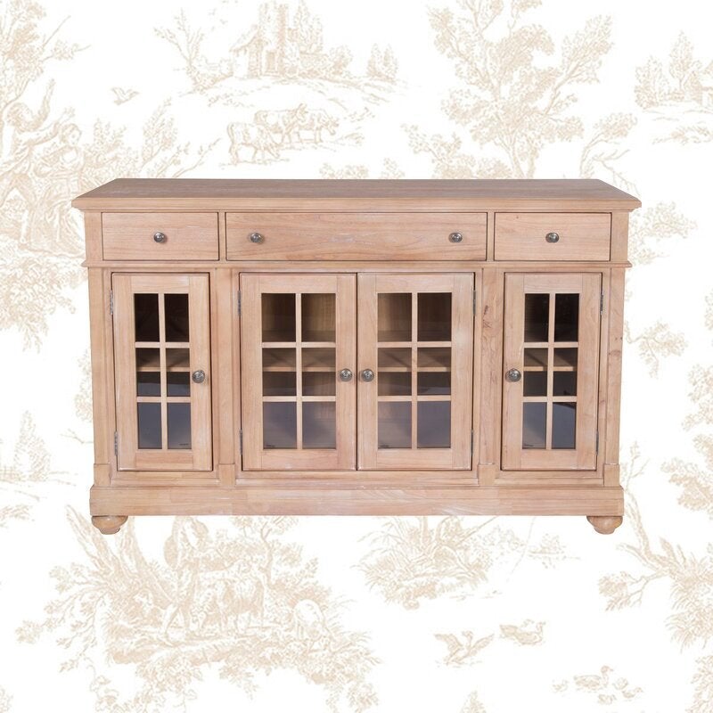 66'' Wide 3 Drawer Sideboard