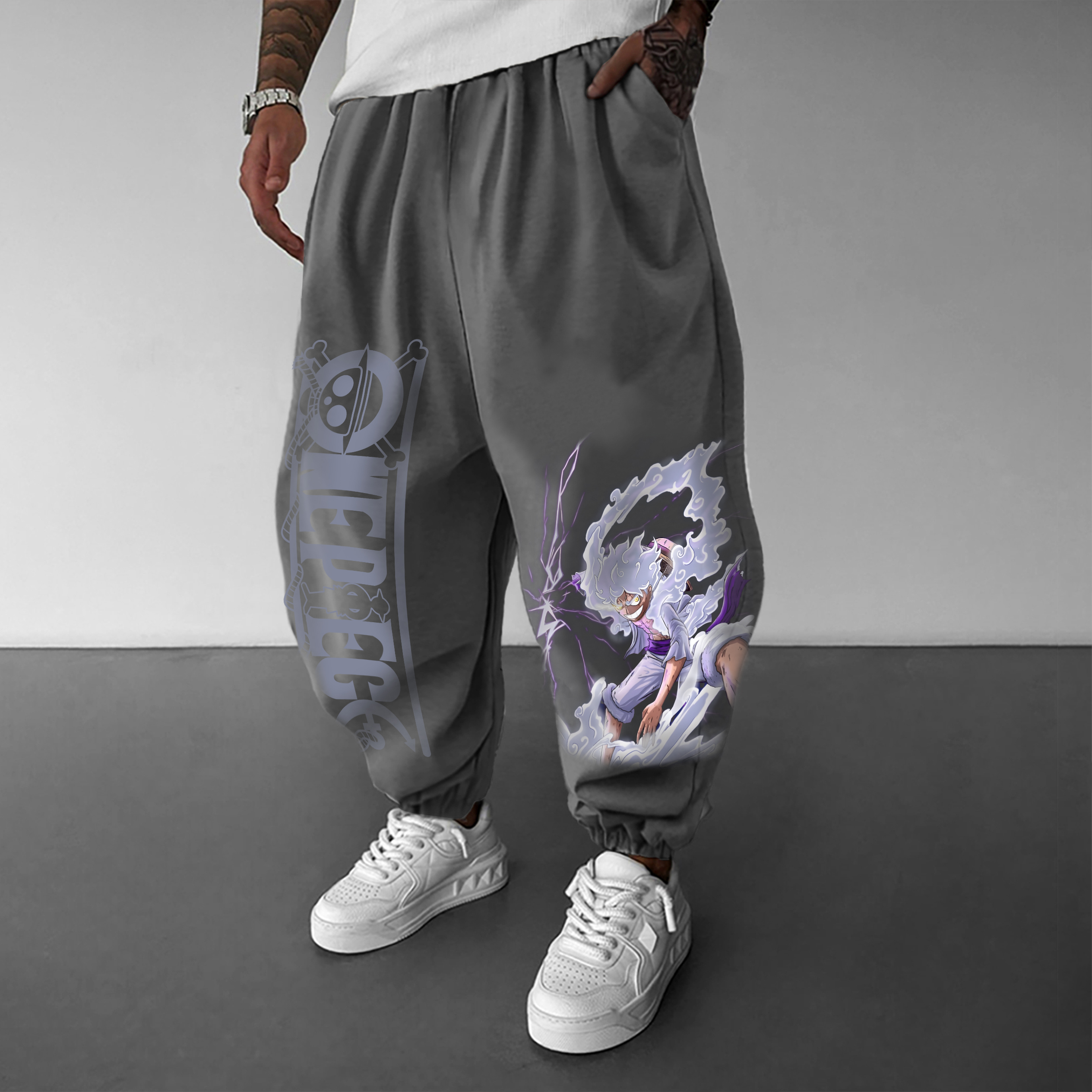 Unisex Casual Anime Streetwear Pants
