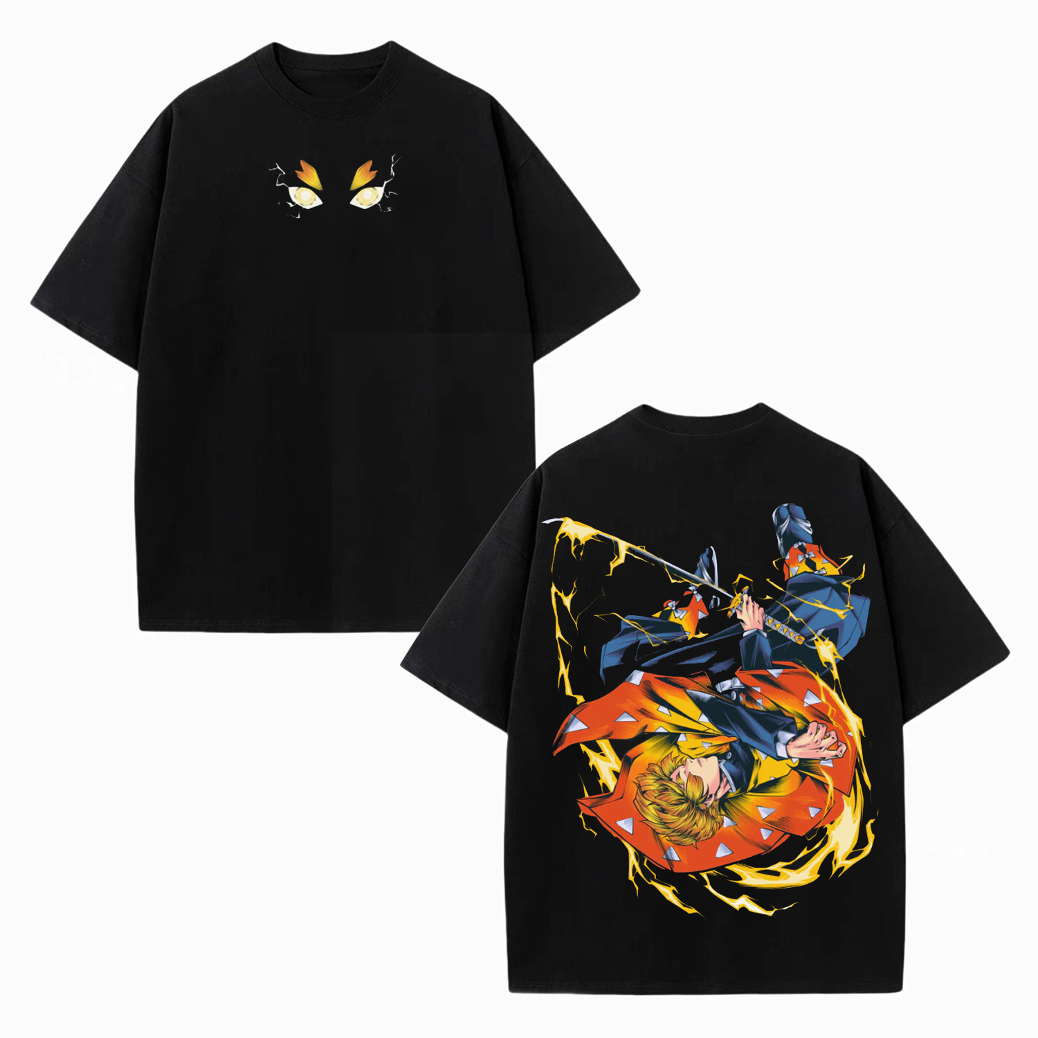 Unisex Anime Inspired Vintage Washed T-Shirt丨Comicssoul