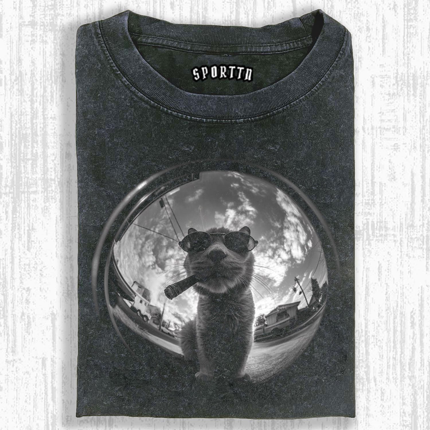 THE COOL CAT'S UNRULY MOMENT STYLISH V3 T-SHIRT
