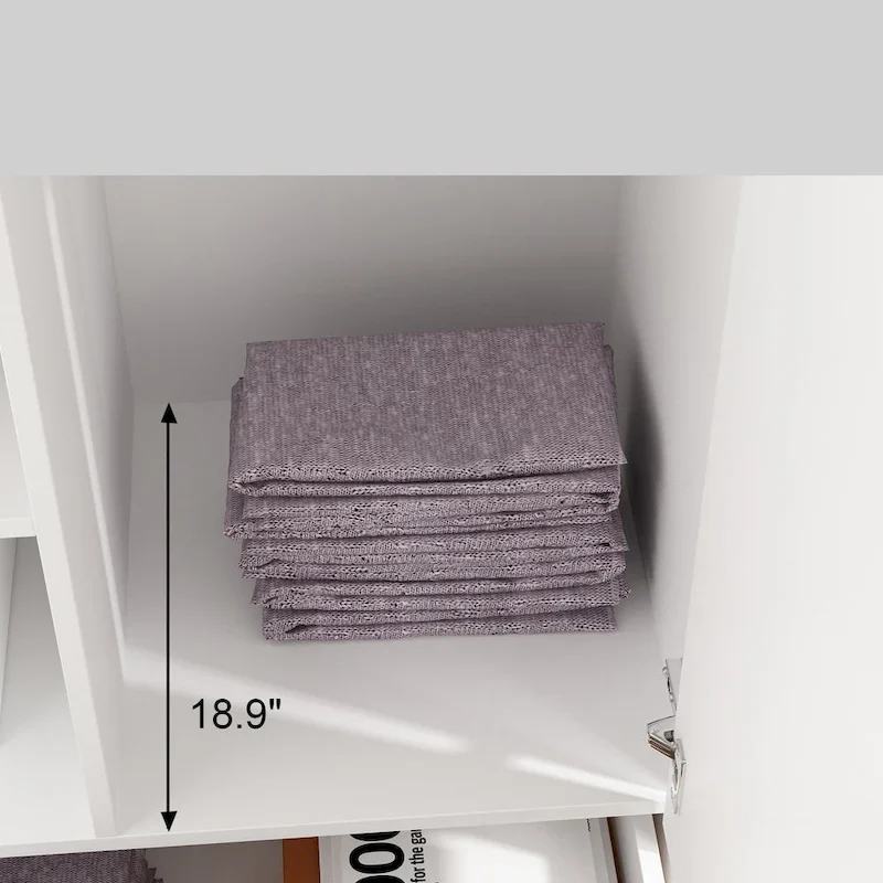 Modern Wardrobe Armoire with Mirror Door Hanging Rod and Drawers