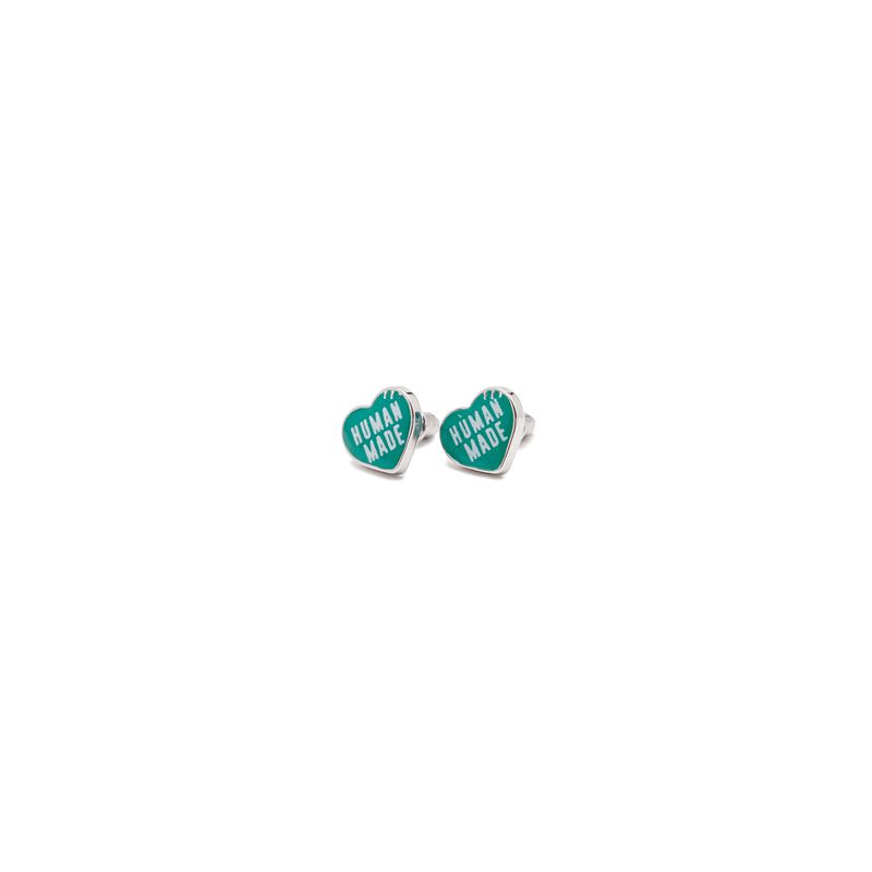 HUMAN MADE HEART EARRINGS