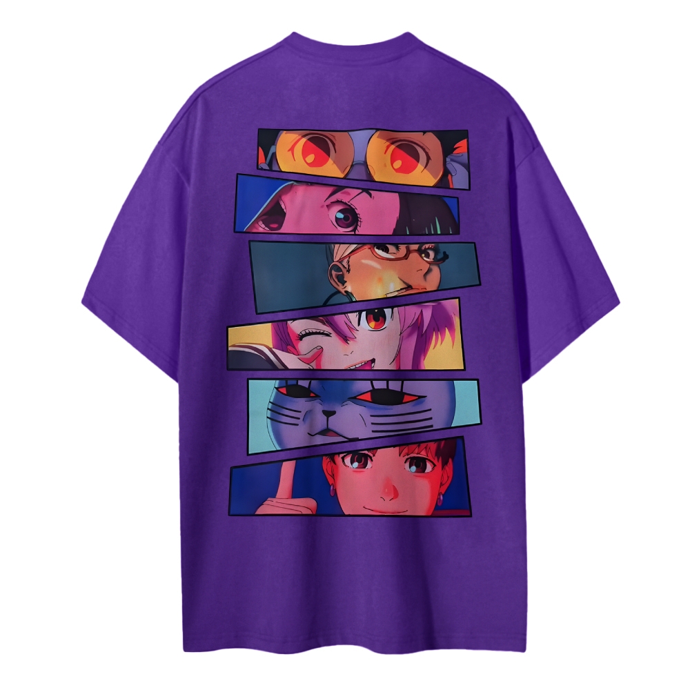 DANDADAN Cotton Unisex Round Neck Anime T-shirt TeeThreads Sustain the Scene with Custom Apparel