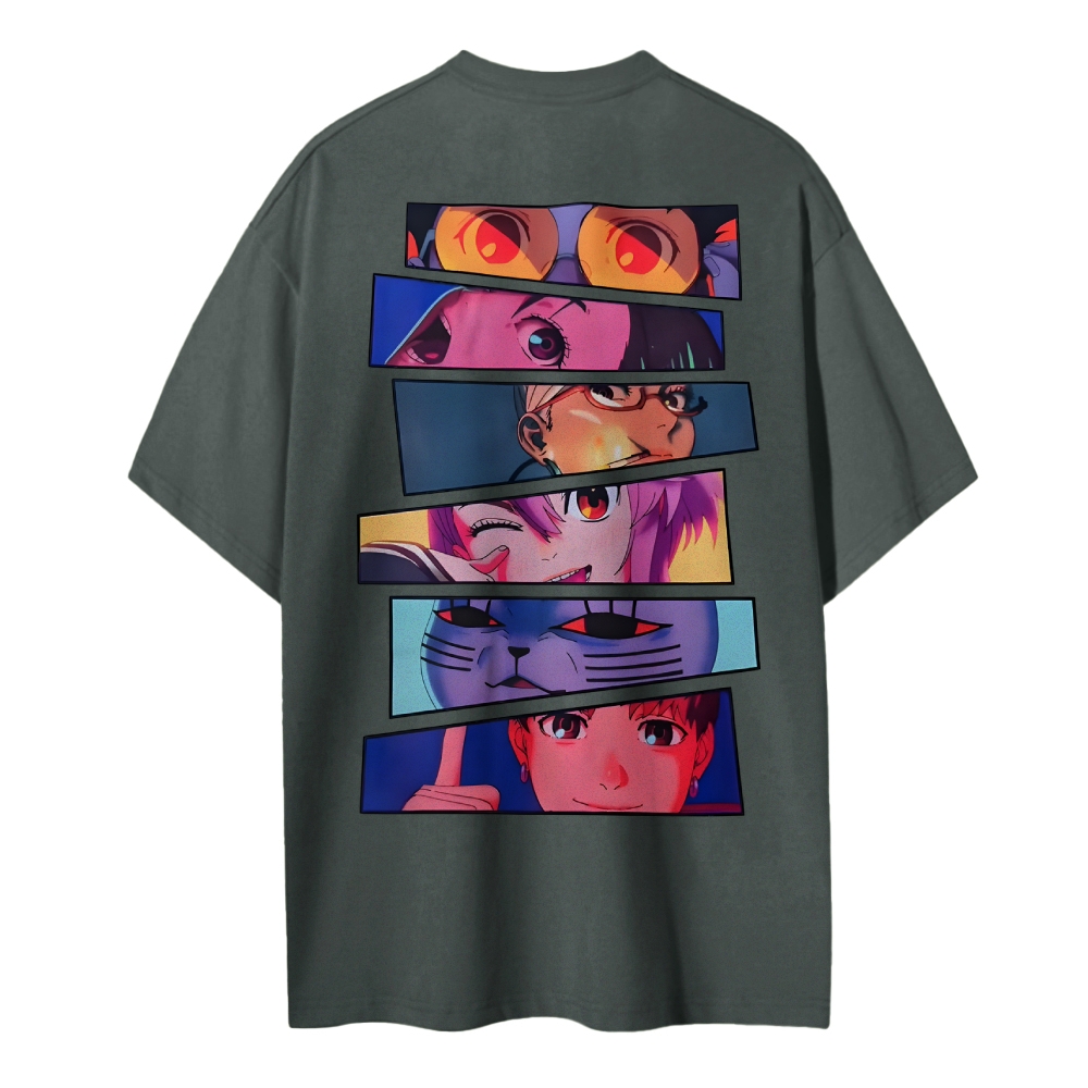 DANDADAN Cotton Unisex Round Neck Anime T-shirt TeeThreads Sustain the Scene with Custom Apparel