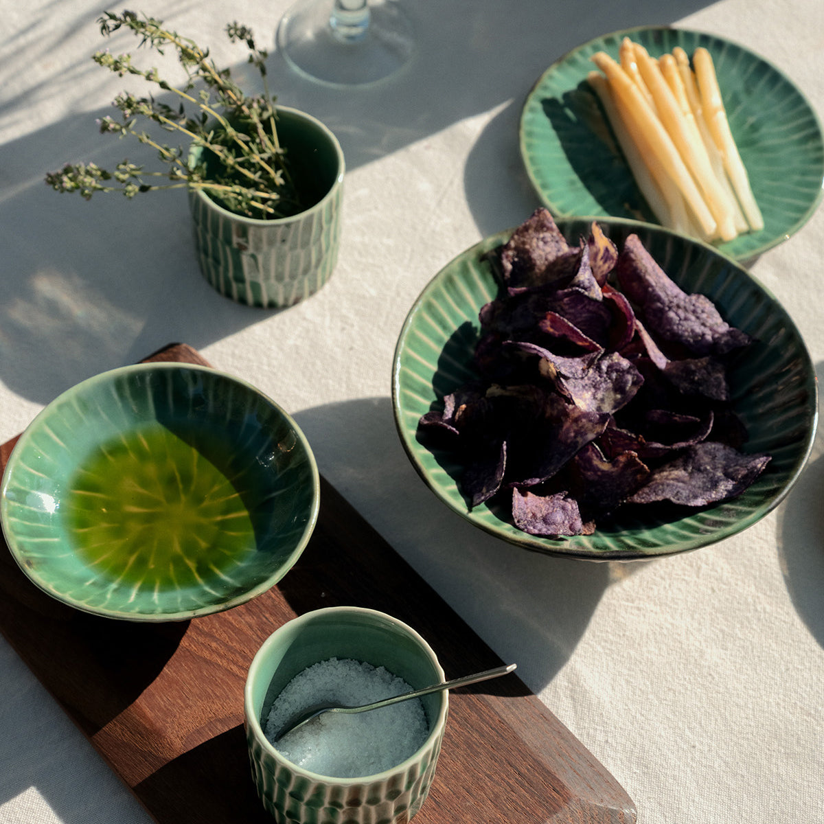 SERAX - Pascal Naessens - Verde Lanza Kom Ø 17 cm - 2 st. - Groen