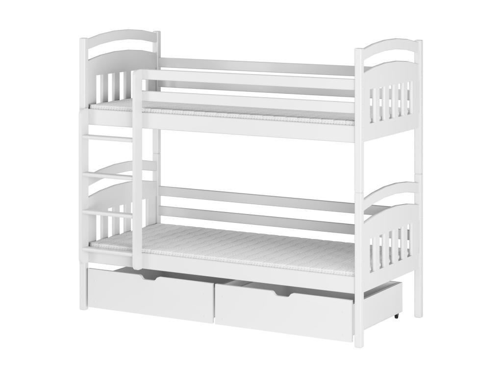 Litera GABI BB002 80x180 cm Blanco