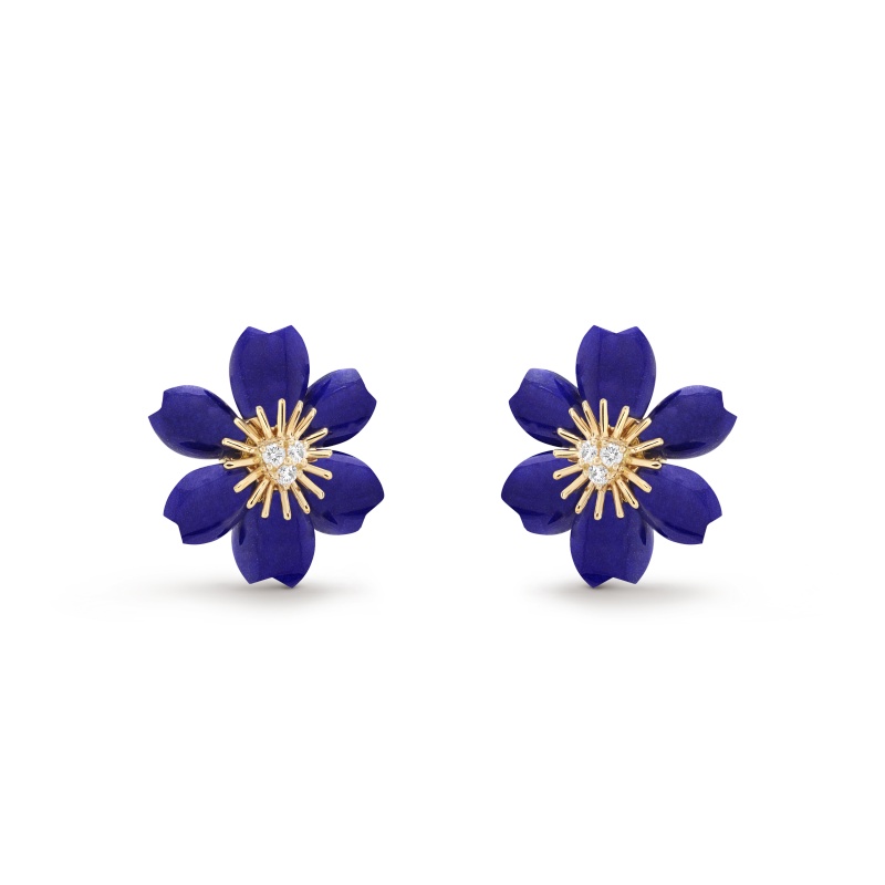 Replicate Rose de Noël earrings, mini model(1:1 replica) - Original Replica Club