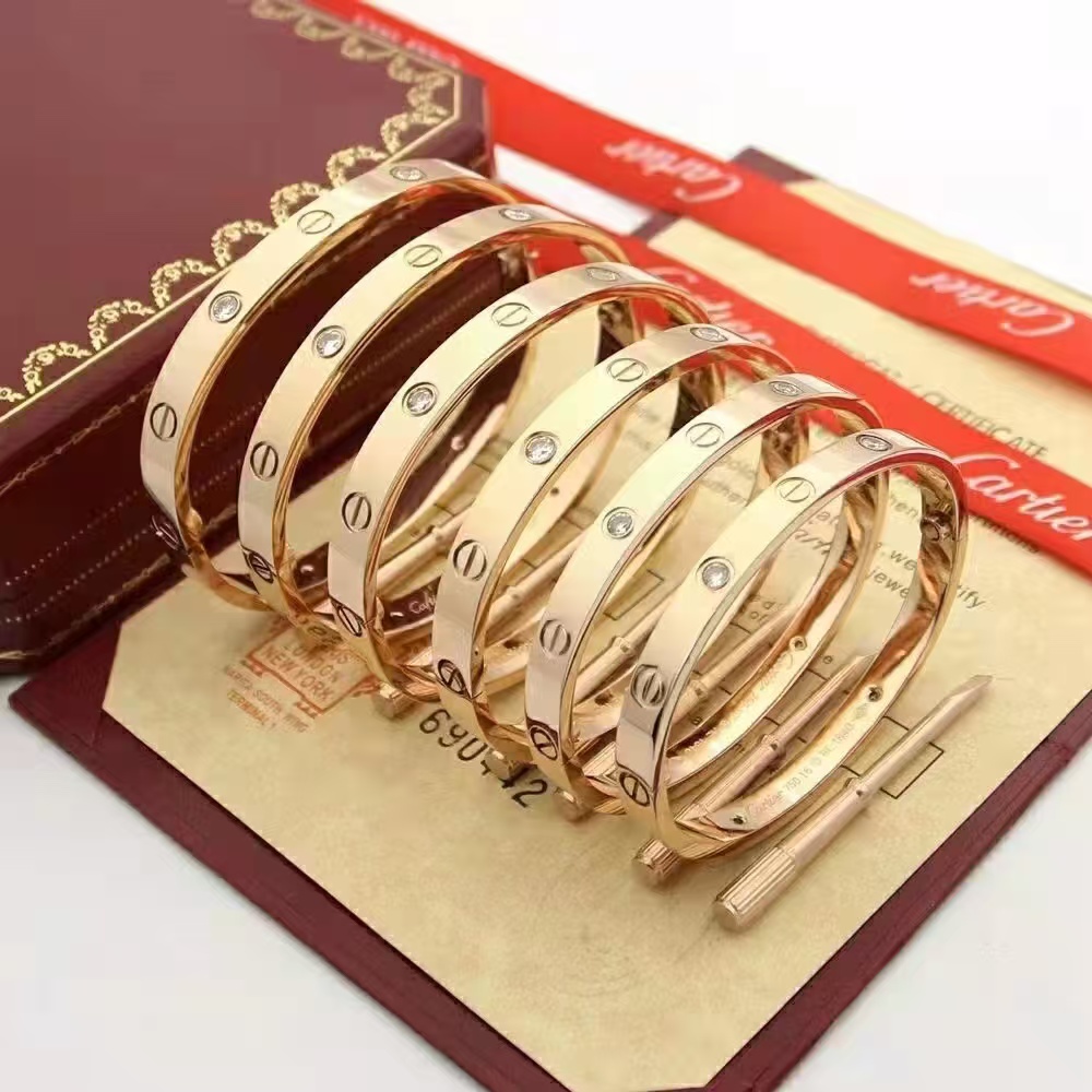 Cartier LOVE Bracelet Bangle, NO.16~NO.21 - Original Replica Club