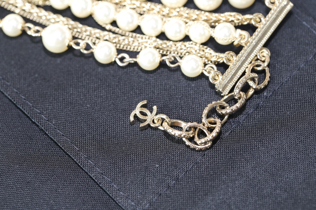 Chanel Vintage Multi Row Pearl Bracelet - Original Replica Club
