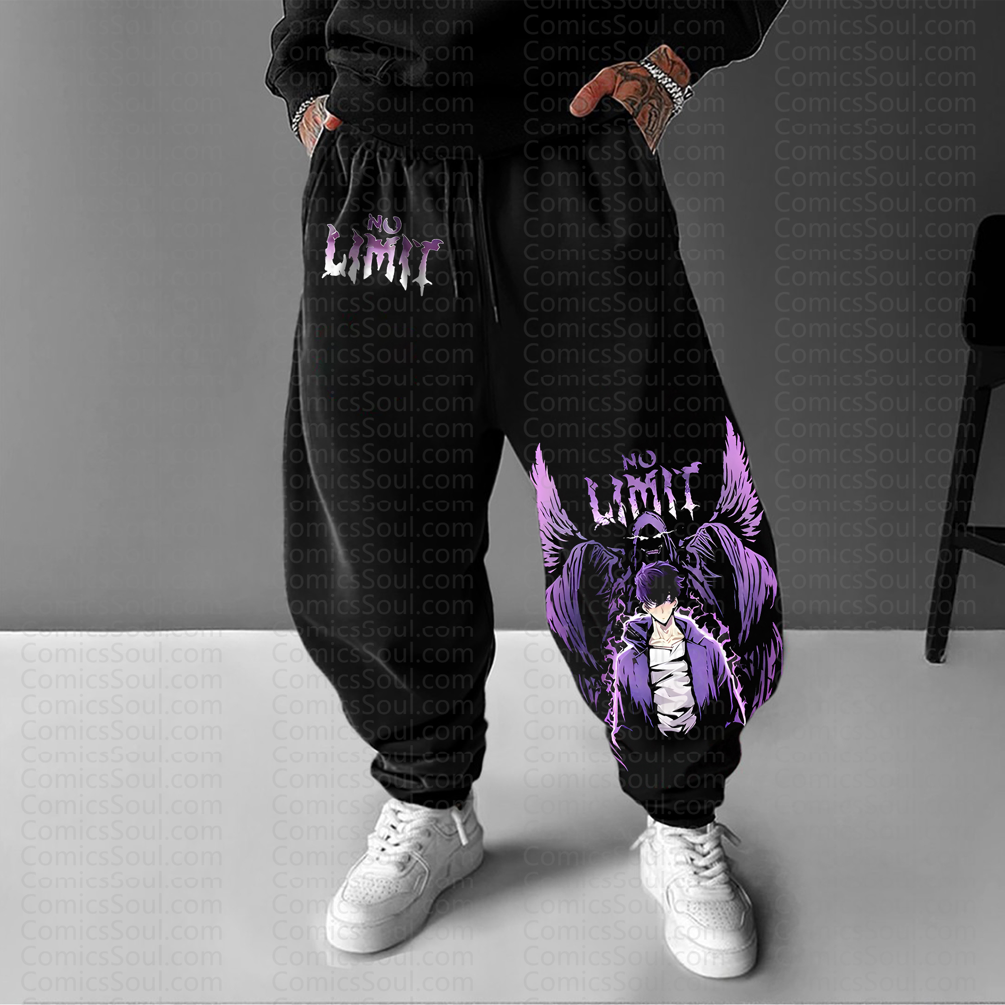 Unisex Anime Inspired Vintage Pants丨Comicssoul