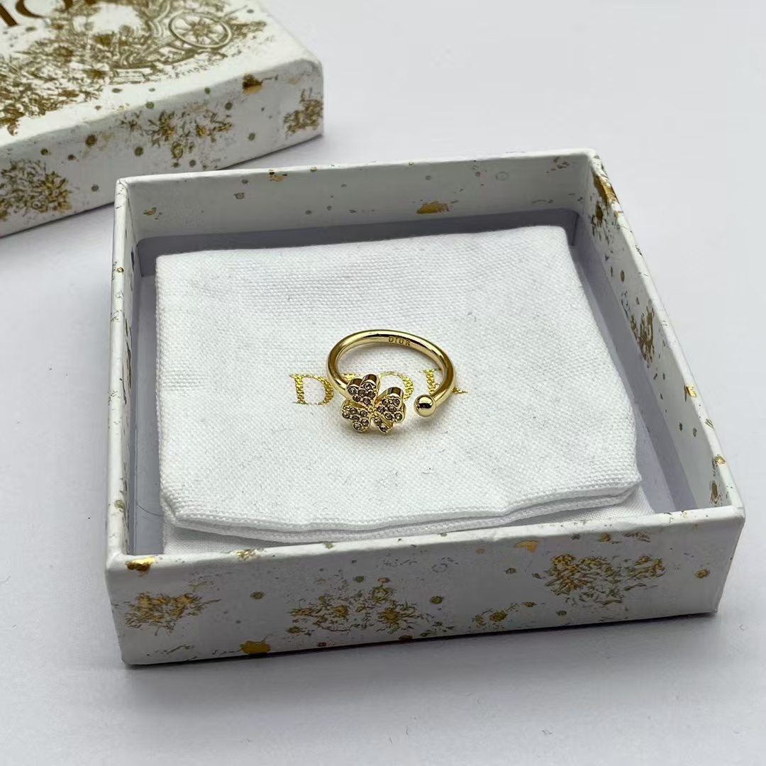 Dior Star Bee Clover Stacking Rings - 3 Pieces - Original Replica Club