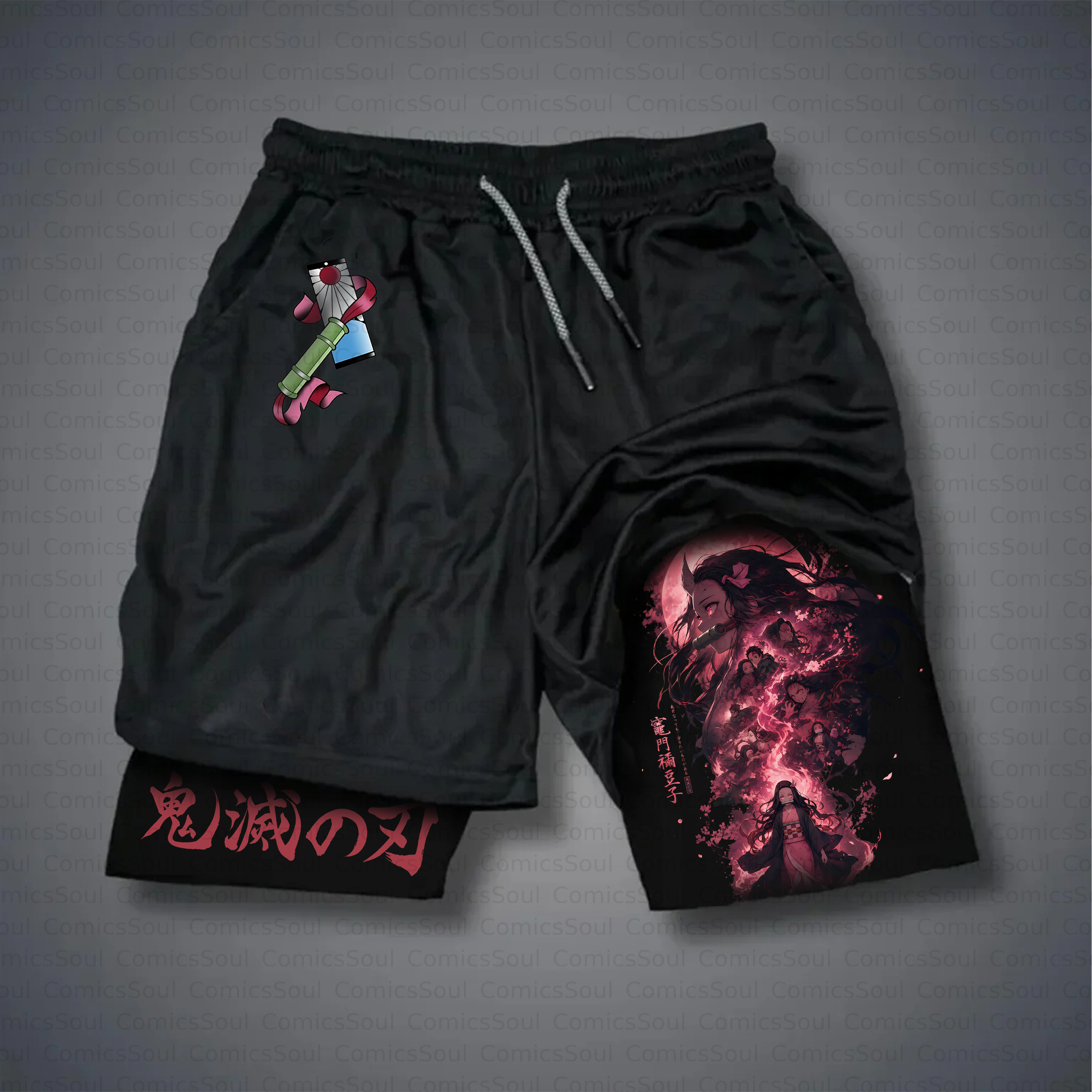 Unisex Casual Anime Style Shorts