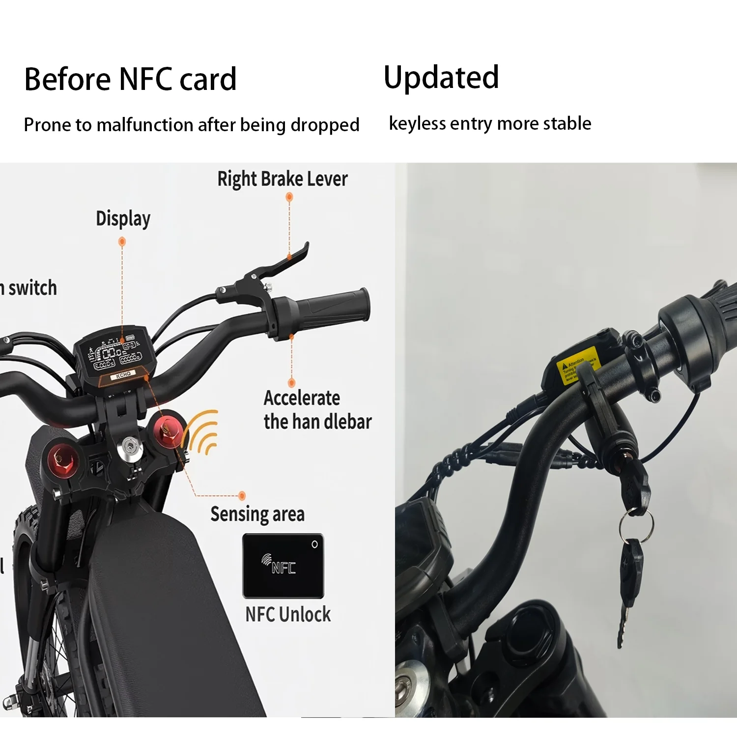 GT73 Electric Bike for Adults, 2000W UL 2849 Electric Dirtbike with 25" Motorcycle Tires,48V36.4AH Dual Battery EBike, Max 37 mph & 85 mile Long Range, Dual Hydraulic Brakes & Full Suspension - Image 4