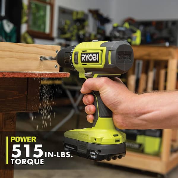 ONE+ 18V Cordless 2-Tool Combo Kit with Drill/Driver, Impact Driver, (2) 1.5 Ah Batteries, and Charger - Image 6