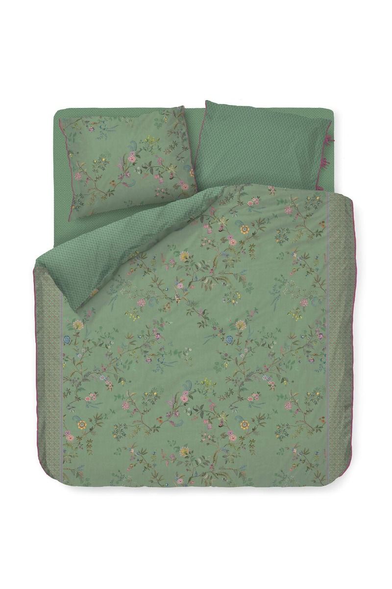 Duvet Cover Set Bustani Green